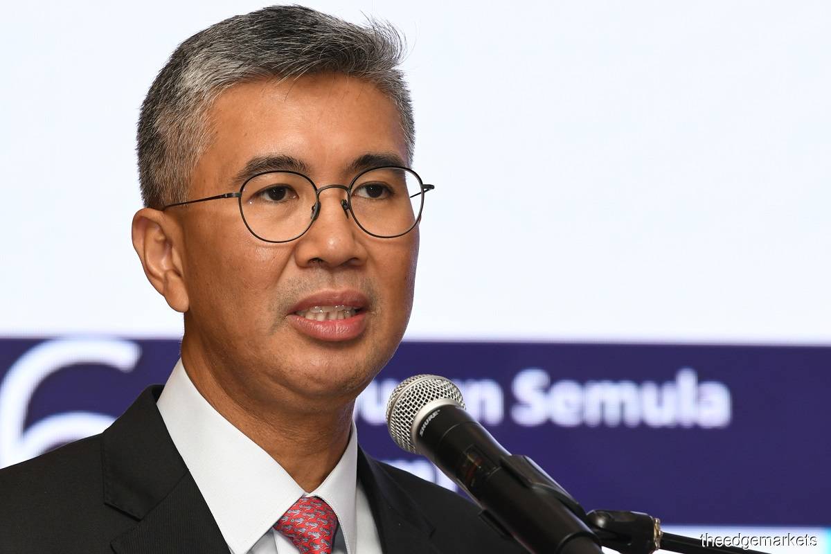 According to Tengku Zafrul, just as Covid-19 has widened the inequality gap, climate change too has mostly impacted those least able to shoulder the burden. (Photo by Mohd Izwan Mohd Nazam/The Edge)